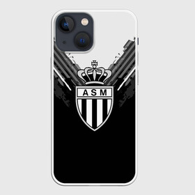Чехол для iPhone 13 mini с принтом Monaco abstract original в Екатеринбурге,  |  | football | soccer | монако