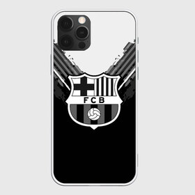 Чехол для iPhone 12 Pro Max с принтом Barcelona abstract original в Екатеринбурге, Силикон |  | football | soccer | барселона