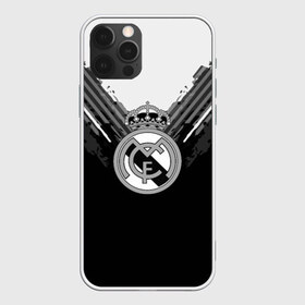 Чехол для iPhone 12 Pro Max с принтом Real Madrid abstract original в Екатеринбурге, Силикон |  | football | soccer | реал мадрид