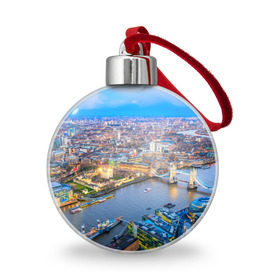 Ёлочный шар с принтом Лондон в Екатеринбурге, Пластик | Диаметр: 77 мм | england | london | англия | великобритания | город | европа | королевство | лондон | мегаполис | путешествие | столица | туризм