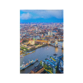 Обложка для паспорта матовая кожа с принтом Лондон в Екатеринбурге, натуральная матовая кожа | размер 19,3 х 13,7 см; прозрачные пластиковые крепления | Тематика изображения на принте: england | london | англия | великобритания | город | европа | королевство | лондон | мегаполис | путешествие | столица | туризм