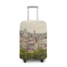 Чехол для чемодана 3D с принтом Рим в Екатеринбурге, 86% полиэфир, 14% спандекс | двустороннее нанесение принта, прорези для ручек и колес | italy | rome | архитектура | европа | история | италия | отдых | отпуск | приключение | путешествие | рим | экскурсия