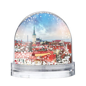 Водяной шар с принтом Таллин (Эстония) в Екатеринбурге, Пластик | Изображение внутри шара печатается на глянцевой фотобумаге с двух сторон | estonia | tallin | город | европа | путешествие | таллин | туризм | эстония