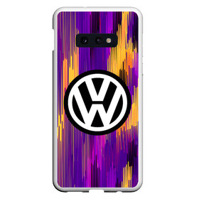 Чехол для Samsung S10E с принтом Volkswagen abstract sport 2018 в Екатеринбурге, Силикон | Область печати: задняя сторона чехла, без боковых панелей | auto | automobile | car | carbon | machine | motor | motor car | sport car | volkswagen | автомашина | бренд | легковой автомобиль | марка | спортивный автомобиль | тачка