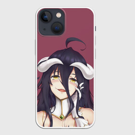 Чехол для iPhone 13 mini с принтом Albedo Overlord в Екатеринбурге,  |  | anime | overlord | владыка | повелитель