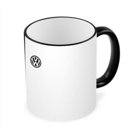 Кружка 3D с принтом Volkswagen в Екатеринбурге, керамика | ёмкость 330 мл | volkswagen | авто | автомобиль | вольксваген | лого | машина | фолькс ваген | фольксваген | эмблема
