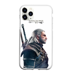 Чехол для iPhone 11 Pro Max матовый с принтом Soulcalibur VI в Екатеринбурге, Силикон |  | calibur | fighting | geralt | soul | ведьмак | геральт | из ривии | серый волк | соулкалибур | файтинг