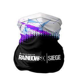 Бандана-труба 3D с принтом Rainbow Six Siege в Екатеринбурге, 100% полиэстер, ткань с особыми свойствами — Activecool | плотность 150‒180 г/м2; хорошо тянется, но сохраняет форму | action | game | rainbow six siege | tom clancys | игры | радуга | том кленси | шутер