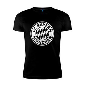 Мужская футболка премиум с принтом FC Bayern Munchen #2 в Екатеринбурге, 92% хлопок, 8% лайкра | приталенный силуэт, круглый вырез ворота, длина до линии бедра, короткий рукав | bayern | football | munchen | бавария | байерн | мюнхен | мюнхенская