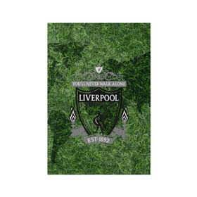 Обложка для паспорта матовая кожа с принтом Championship Liverpool в Екатеринбурге, натуральная матовая кожа | размер 19,3 х 13,7 см; прозрачные пластиковые крепления | football | soccer | ливерпуль