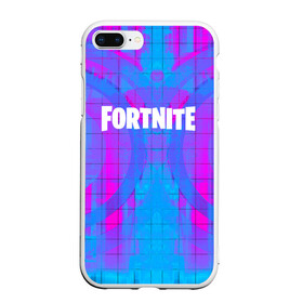 Чехол для iPhone 7Plus/8 Plus матовый с принтом Fortnite в Екатеринбурге, Силикон | Область печати: задняя сторона чехла, без боковых панелей | fortnite | ветряк | город | гроза | деревья | зомби | игры | каменоломня | кристалы | молния | озеро