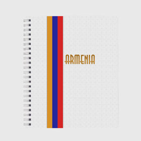 Тетрадь с принтом Armenia 2 в Екатеринбурге, 100% бумага | 48 листов, плотность листов — 60 г/м2, плотность картонной обложки — 250 г/м2. Листы скреплены сбоку удобной пружинной спиралью. Уголки страниц и обложки скругленные. Цвет линий — светло-серый
 | armenia | армения
