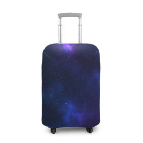 Чехол для чемодана 3D с принтом Звёздное небо в Екатеринбурге, 86% полиэфир, 14% спандекс | двустороннее нанесение принта, прорези для ручек и колес | abstraction | cosmos | nebula | space | star | universe | абстракция | вселенная | звезды | космос | мир | планеты
