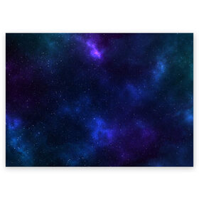 Поздравительная открытка с принтом Звёздное небо в Екатеринбурге, 100% бумага | плотность бумаги 280 г/м2, матовая, на обратной стороне линовка и место для марки
 | abstraction | cosmos | nebula | space | star | universe | абстракция | вселенная | звезды | космос | мир | планеты