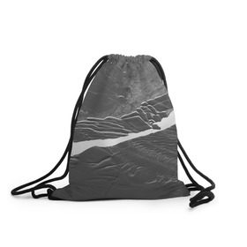 Рюкзак-мешок 3D с принтом GRAY COSMOS в Екатеринбурге, 100% полиэстер | плотность ткани — 200 г/м2, размер — 35 х 45 см; лямки — толстые шнурки, застежка на шнуровке, без карманов и подкладки | 