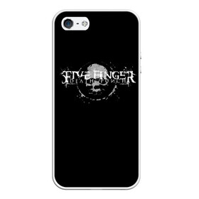 Чехол для iPhone 5/5S матовый с принтом Five Finger Death Punch 3 в Екатеринбурге, Силикон | Область печати: задняя сторона чехла, без боковых панелей | 5fdp | ffdp | five finger death punch