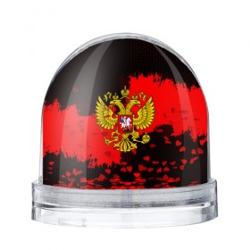 Водяной шар с принтом RUSSIA red collection 2018 в Екатеринбурге, Пластик | Изображение внутри шара печатается на глянцевой фотобумаге с двух сторон | 