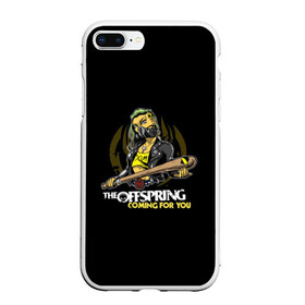 Чехол для iPhone 7Plus/8 Plus матовый с принтом The Offspring coming for you в Екатеринбурге, Силикон | Область печати: задняя сторона чехла, без боковых панелей | the offspring | офспринг | оффспринг | рок