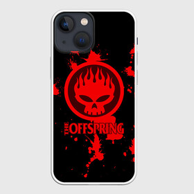 Чехол для iPhone 13 mini с принтом The Offspring в Екатеринбурге,  |  | Тематика изображения на принте: the offspring | офспринг | оффспринг | рок