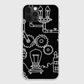 Чехол для iPhone 12 Pro Max с принтом Стиль стимпанк в Екатеринбурге, Силикон |  | Тематика изображения на принте: будущие | наука | прошлое | стимпанк | фантастика