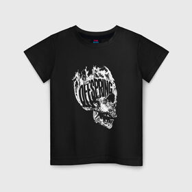 Детская футболка хлопок с принтом The Offspring в Екатеринбурге, 100% хлопок | круглый вырез горловины, полуприлегающий силуэт, длина до линии бедер | offspring | офспринг | оффспринг | рок