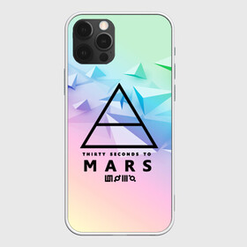 Чехол для iPhone 12 Pro с принтом 30 Seconds to Mars в Екатеринбурге, силикон | область печати: задняя сторона чехла, без боковых панелей | 30 seconds to mars | punk | rock | альтернативный хип хоп | группа | инди поп | музыка | музыкальное произведение | ноты | панк | регги | рок | синти поп