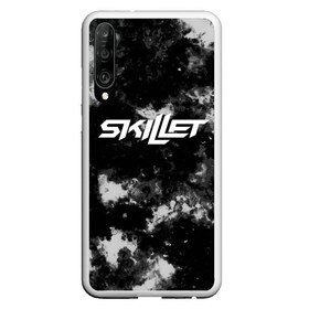 Чехол для Honor P30 с принтом Skillet в Екатеринбурге, Силикон | Область печати: задняя сторона чехла, без боковых панелей | punk | rock | skillet | альтернативный хип хоп | группа | инди поп | музыка | музыкальное произведение | ноты | панк | регги | рок | синти поп