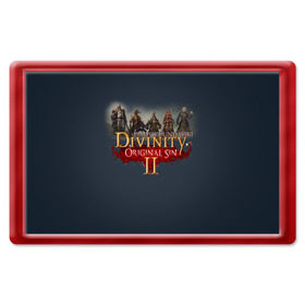 Магнит 45*70 с принтом Divinity, Original Sin, Божество, Дивинити в Екатеринбурге, Пластик | Размер: 78*52 мм; Размер печати: 70*45 | 