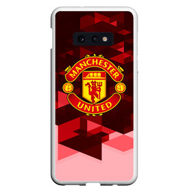 Чехол для Samsung S10E с принтом Manchester United Abstract в Екатеринбурге, Силикон | Область печати: задняя сторона чехла, без боковых панелей | england | football | logo | manchester united | sport | абстракция | англия | арт | геометрия | лига | лого | манчестер | спорт | текстура | фигуры | фк | футбол | футбольный клуб | эмблема