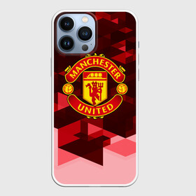 Чехол для iPhone 13 Pro Max с принтом Manchester United Abstract в Екатеринбурге,  |  | Тематика изображения на принте: england | football | logo | manchester united | sport | абстракция | англия | арт | геометрия | лига | лого | манчестер | спорт | текстура | фигуры | фк | футбол | футбольный клуб | эмблема