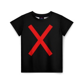 Детская футболка 3D с принтом MONSTA X_7 в Екатеринбурге, 100% гипоаллергенный полиэфир | прямой крой, круглый вырез горловины, длина до линии бедер, чуть спущенное плечо, ткань немного тянется | monsta x | монст х