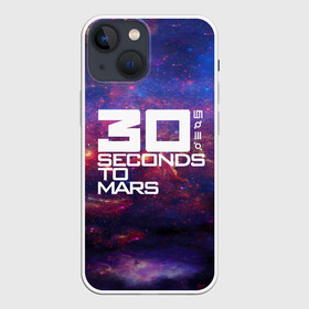 Чехол для iPhone 13 mini с принтом 30 Seconds to Mars в Екатеринбурге,  |  | 30 seconds to mars | punk | rock | альтернативный хип хоп | группа | инди поп | музыка | музыкальное произведение | ноты | панк | регги | рок | синти поп