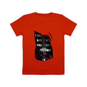 Детская футболка хлопок с принтом Five Nights At Freddy в Екатеринбурге, 100% хлопок | круглый вырез горловины, полуприлегающий силуэт, длина до линии бедер | 5 ночей с фредди | five nights at freddy