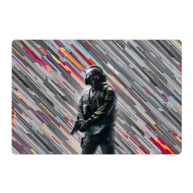 Магнитный плакат 3Х2 с принтом Rainbow Six Siege в Екатеринбурге, Полимерный материал с магнитным слоем | 6 деталей размером 9*9 см | Тематика изображения на принте: battlefield | call of duty | clancy | cod | counter | csgo | game | rainbow | six | strike | tom | игра | клэнси | код | ксго | том | шутер