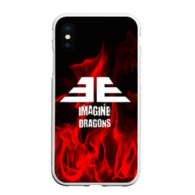 Чехол для iPhone XS Max матовый с принтом IMAGINE DRAGONS в Екатеринбурге, Силикон | Область печати: задняя сторона чехла, без боковых панелей | imagine dragons | punk | rock | альтернативный хип хоп | группа | инди поп | музыка | музыкальное произведение | ноты | панк | регги | рок | синти поп