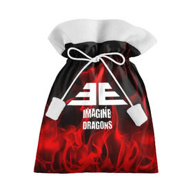 Подарочный 3D мешок с принтом IMAGINE DRAGONS в Екатеринбурге, 100% полиэстер | Размер: 29*39 см | imagine dragons | punk | rock | альтернативный хип хоп | группа | инди поп | музыка | музыкальное произведение | ноты | панк | регги | рок | синти поп