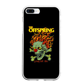 Чехол для iPhone 7Plus/8 Plus матовый с принтом The Offspring в Екатеринбурге, Силикон | Область печати: задняя сторона чехла, без боковых панелей | offspring | офспринг | оффспринг | рок