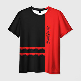 Мужская футболка 3D с принтом Papa Roach в Екатеринбурге, 100% полиэфир | прямой крой, круглый вырез горловины, длина до линии бедер | papa roach | roach | папа роач | папароач | папароч | роач | роч