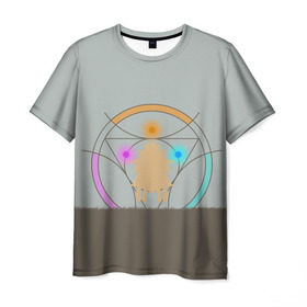 Мужская футболка 3D с принтом Dota 2 Invoker в Екатеринбурге, 100% полиэфир | прямой крой, круглый вырез горловины, длина до линии бедер | carl | dota | dota 2 | invoker | magus | дота | дота 2 | инвокер | карл | маг