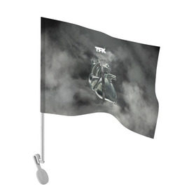 Флаг для автомобиля с принтом TFK Incomplete в Екатеринбурге, 100% полиэстер | Размер: 30*21 см | Тематика изображения на принте: tfk | thousand foot krutch