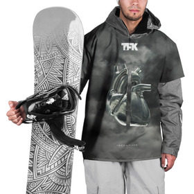 Накидка на куртку 3D с принтом TFK Incomplete в Екатеринбурге, 100% полиэстер |  | Тематика изображения на принте: tfk | thousand foot krutch