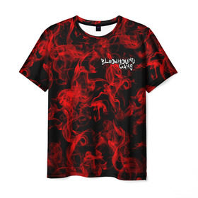 Мужская футболка 3D с принтом Bloodhound Gang в Екатеринбурге, 100% полиэфир | прямой крой, круглый вырез горловины, длина до линии бедер | альтернативный | американская | глэм | готик | гранж | метал | музыка | пост | рок группа | хард