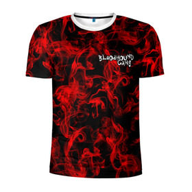 Мужская футболка 3D спортивная с принтом Bloodhound Gang в Екатеринбурге, 100% полиэстер с улучшенными характеристиками | приталенный силуэт, круглая горловина, широкие плечи, сужается к линии бедра | Тематика изображения на принте: альтернативный | американская | глэм | готик | гранж | метал | музыка | пост | рок группа | хард