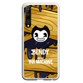 Чехол для Honor P30 с принтом Bendy and the Ink Machine в Екатеринбурге, Силикон | Область печати: задняя сторона чехла, без боковых панелей | 0x000000123 | bendy | ink machine | бенди