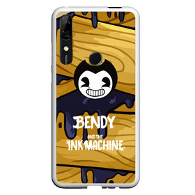 Чехол для Honor P Smart Z с принтом Bendy and the Ink Machine в Екатеринбурге, Силикон | Область печати: задняя сторона чехла, без боковых панелей | 0x000000123 | bendy | ink machine | бенди