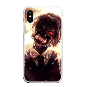 Чехол для iPhone XS Max матовый с принтом Tokyo Ghoul (2) в Екатеринбурге, Силикон | Область печати: задняя сторона чехла, без боковых панелей | anime | ghoul | tokyo | tokyo ghoul | гуль