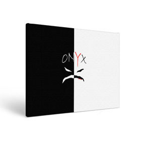 Холст прямоугольный с принтом ONYX в Екатеринбурге, 100% ПВХ |  | onyx | американская группа | группа | музыка | надпись | хип хоп