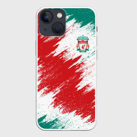 Чехол для iPhone 13 mini с принтом FC Liverpool в Екатеринбурге,  |  | football | liverpool | soccer | uefa | англия | клуб | ливерпуль | лига | матч | мяч | спорт | уефа | футбол | хендерсон