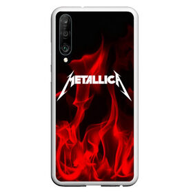 Чехол для Honor P30 с принтом METALLICA в Екатеринбурге, Силикон | Область печати: задняя сторона чехла, без боковых панелей | metallica | punk | rock | альтернативный хип хоп | группа | инди поп | музыка | музыкальное произведение | ноты | панк | регги | рок | синти поп