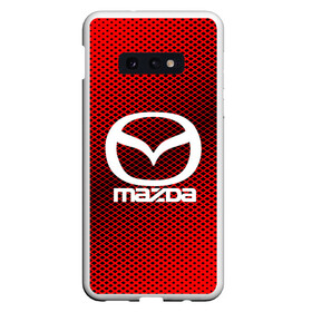 Чехол для Samsung S10E с принтом MAZDA SPORT в Екатеринбурге, Силикон | Область печати: задняя сторона чехла, без боковых панелей | Тематика изображения на принте: auto | automobile | car | carbon | machine | mazda | motor | motor car | sport car | автомашина | бренд | легковой автомобиль | мазда | марка | спортивный автомобиль | тачка